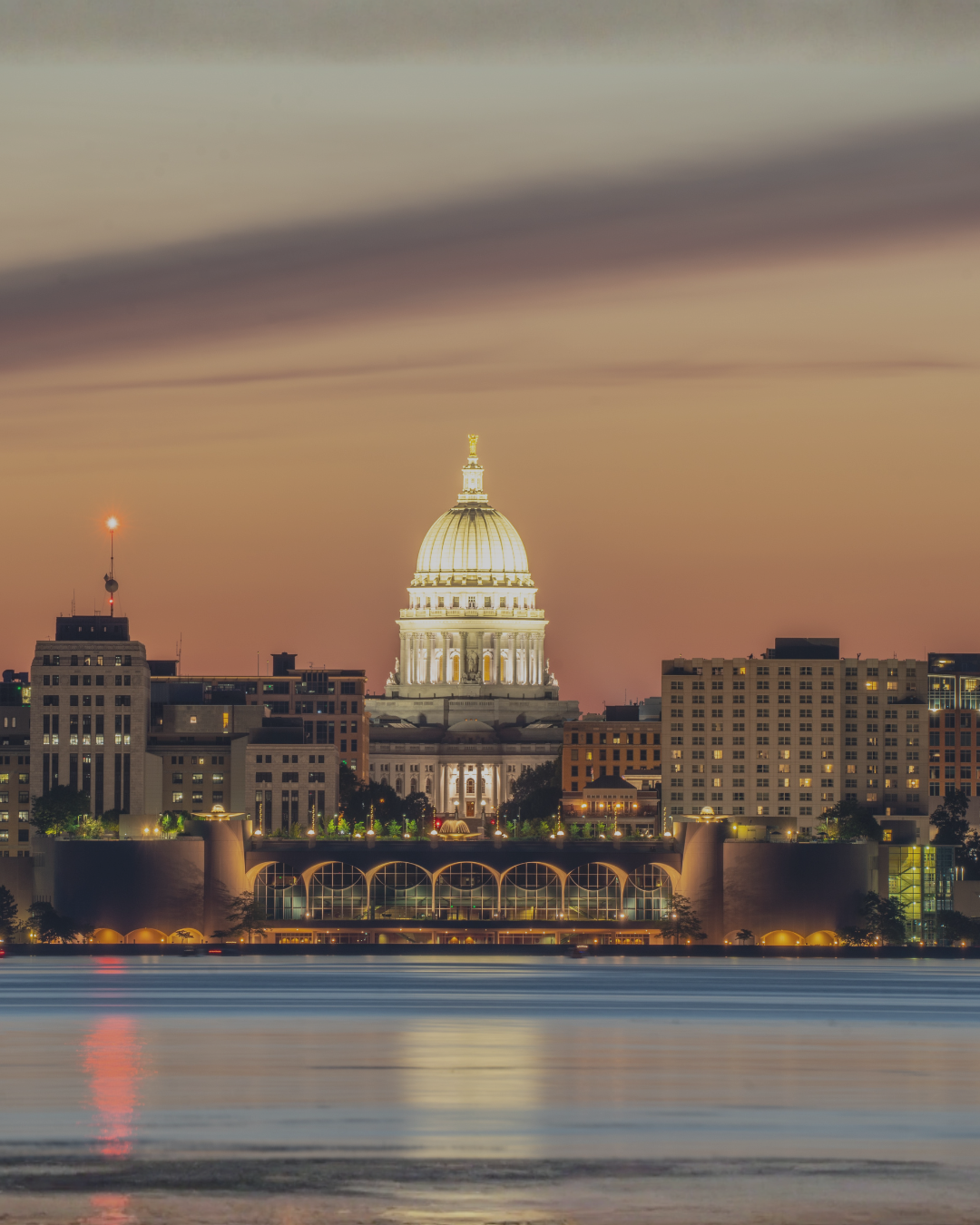 Madison, WI community skyline